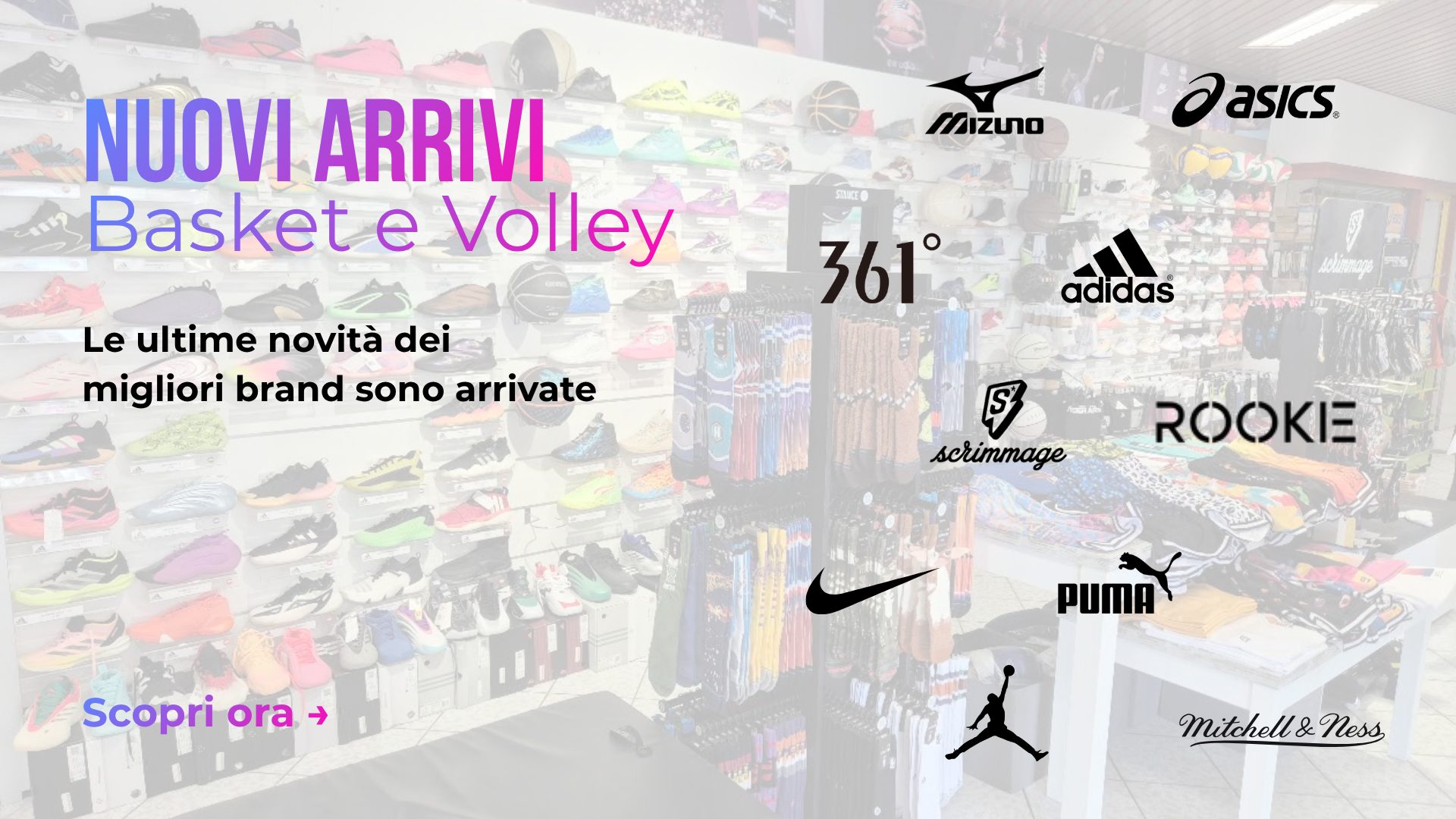 banner-promo abbigliamento sportivo, Home